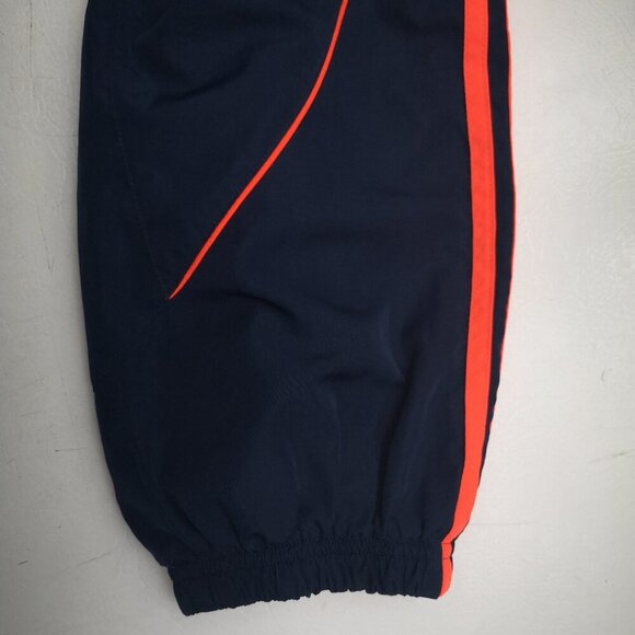 Adidas Predator Youth's Size Medium Navy & Orange Lined Pull On Track Pants - Picture 5 of 16